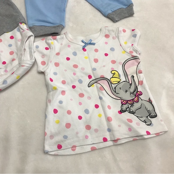 Disney’s Dumbo 3 piece girls outfit size 9 months - Picture 10 of 11